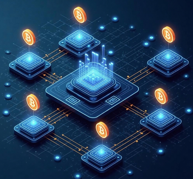 High Concurrency Handling and Distributed Storage in Blockchain Development
