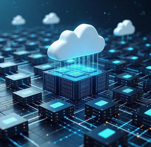 How does cloud computing support seamless connectivity for cross-platform applications?