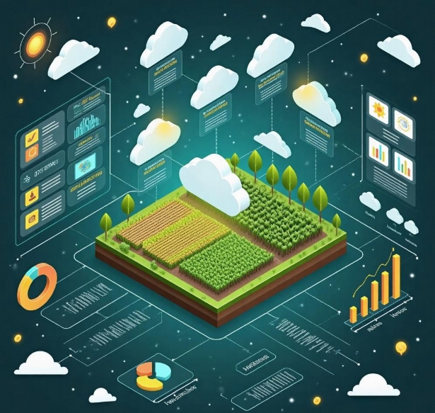 Digital Application Scenarios of Cloud Computing in the Agricultural Industry