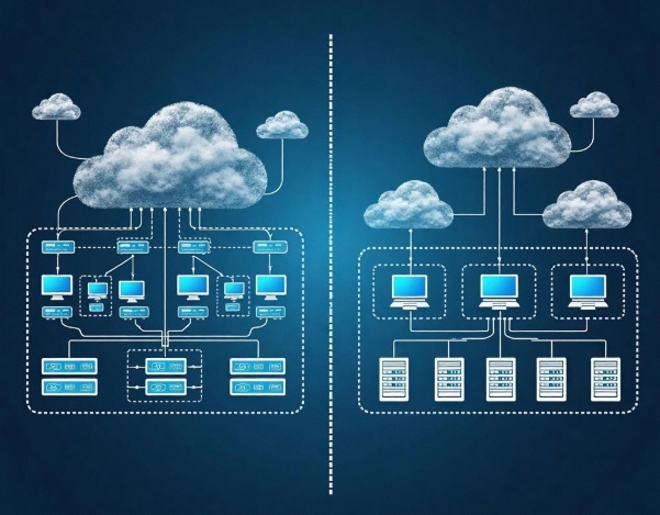 Differences and Advantages of Cloud Computing Applications Compared to Traditional IT Architecture