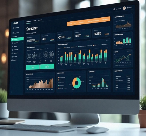 Background management and data analysis tools in APP development.