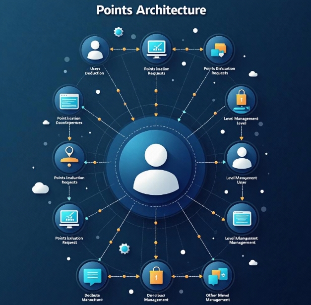 How to design a points dynamic management system for a points mall?