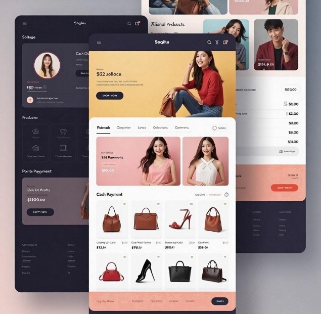 Payment system for the points mall: How to implement a dual payment method using both points and cash?