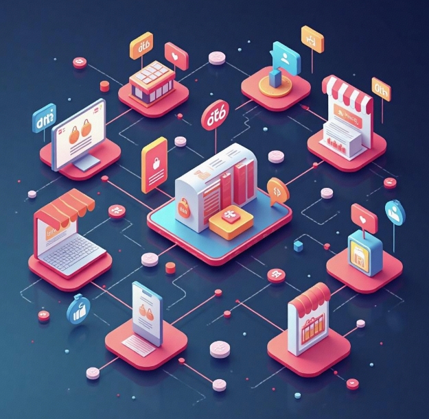 Development of a Distribution System Integrated with Social E-commerce
